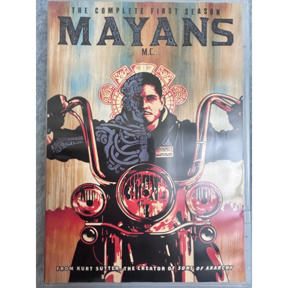 Mayans MC The Complete First Season DVD 4-Disc Set Kurt Sutter Sons of Anarchy